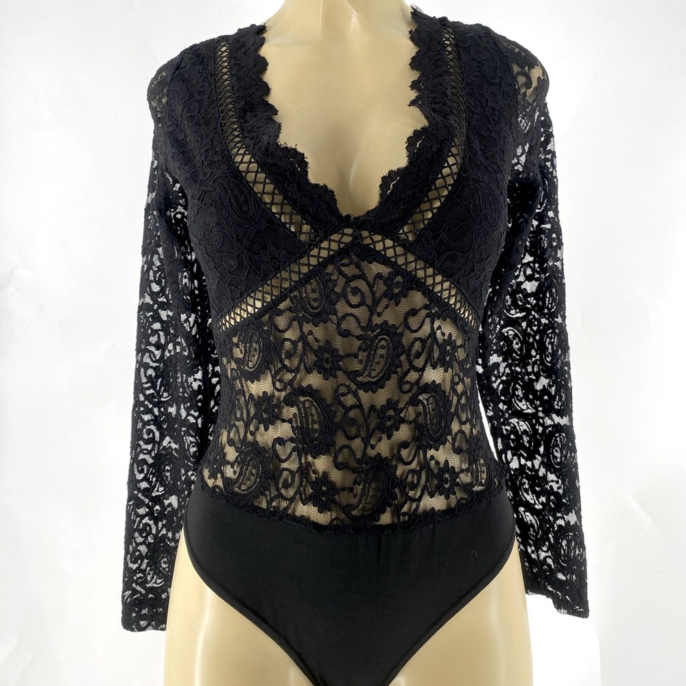 LULUS lace bodysuit
